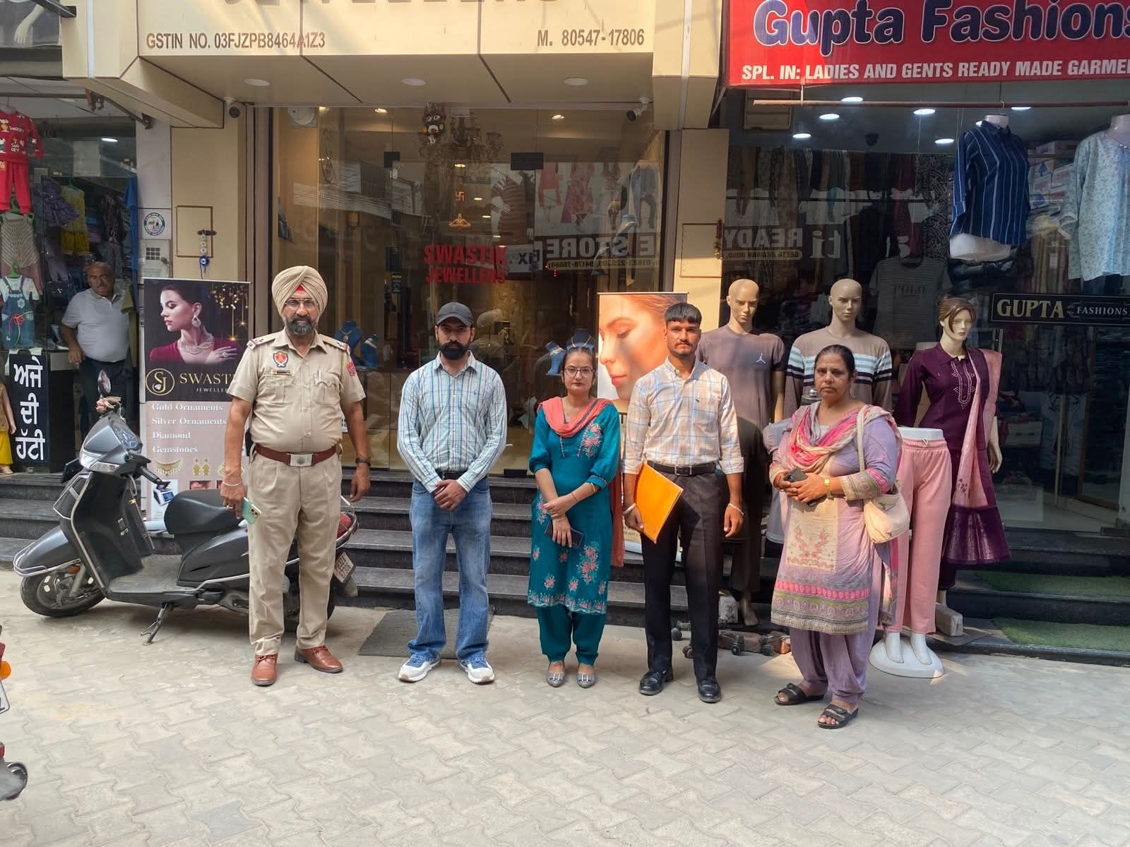 Project Jeevan Jyot 2.0-Checking against child begging in the district.